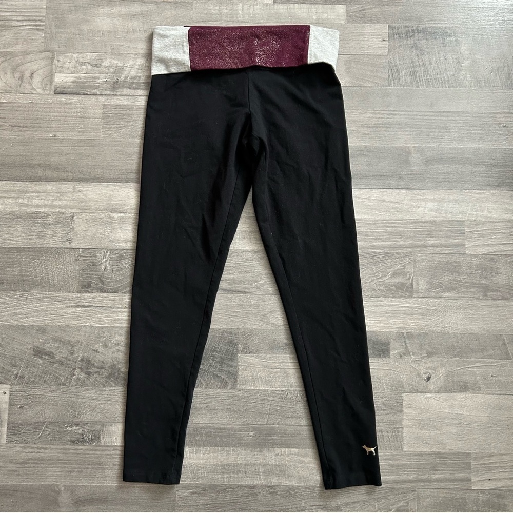 PINK by Victoria Secret Black Yoga Leggings Pants
